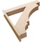 Ekena Millwork 7 1/2-in W x 44-in D x 44-in H Balboa Block Rough Cedar Woodgrain TimberThane Outlooker, Primed Tan OUTUR075X44X44BOA44RCPR - alternate 5
